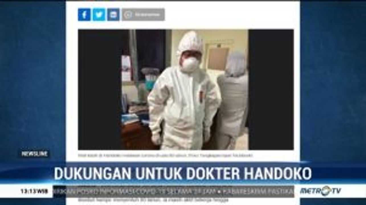 Kerja Keras Tangani Pasien Covid-19, Warganet Beri Dukungan untuk Dokter Handoko