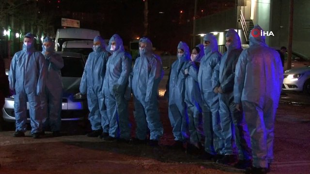 Yurt dışından gelen 859 kişi Kocaeli'deki yurtlara yerleştirildi