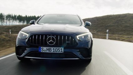 The new Mercedes-Benz AMG E 53 Estate Driving Video