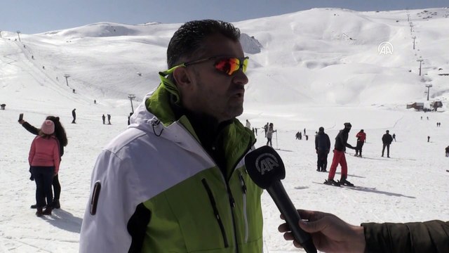Hakkari Kayak Merkezi 3,5 ayda 50 bin ziyaretçiyi ağırladı