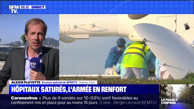 Hôpitaux saturés: l'armée va évacuer 6 patients du Grand Est vers le sud