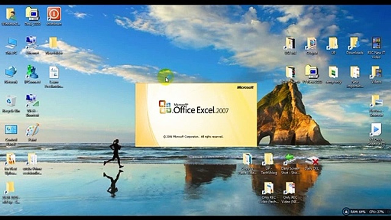 #techvblog : How To Open MS Excel Shortcut using RUN Command on Windows