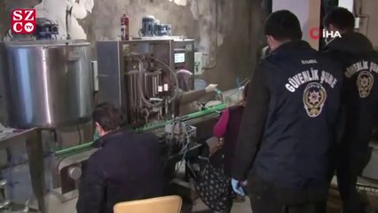 İstanbul’da sahte dezenfektan operasyonu