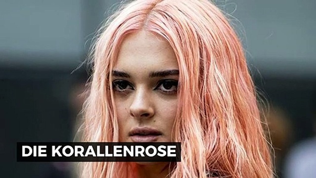 Frühling-Sommer-Haarfarbe 2020: Trendy Haarfarben