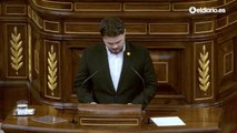 Gabriel Rufián comparece en el Congreso de los diputados