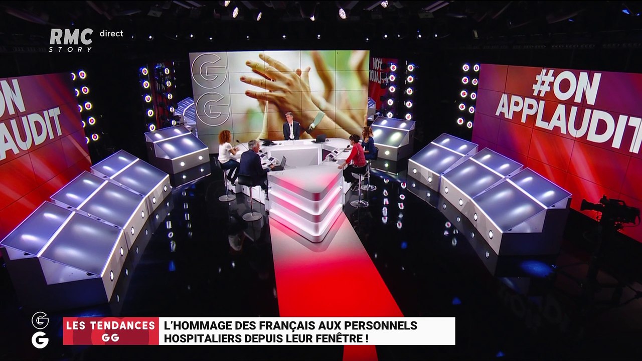 Les tendances GG : L'hommage des Français aux personnels hospitaliers depuis leur fenêtre - 18/03