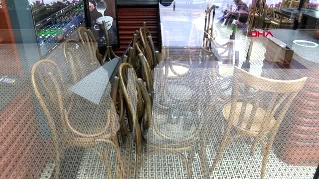 BAĞDAT CADDESİ'NDE KORONAVİRÜS SESSİZLİĞİ