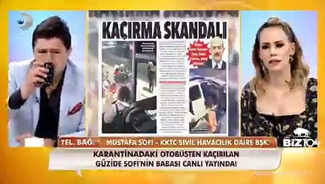 Kızını karantinaya alınan otobüsten indiren KKTC Sivil Havacılık Dairesi Müdürü: Burada mağdur biziz