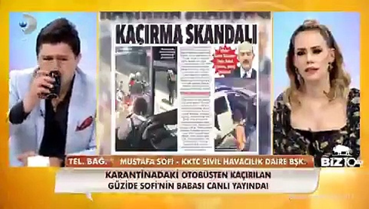 Kızını karantinaya alınan otobüsten indiren KKT...