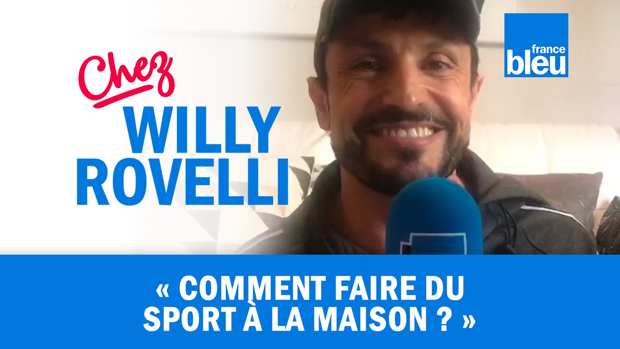 HUMOUR | Comment faire du sport à la maison ? Willy Rovelli met les points sur les i
