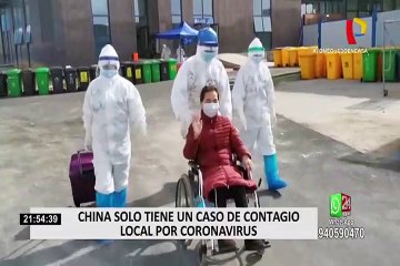 China solo tiene un caso de contagio por coronavirus