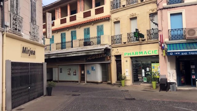 Les rues de Martigues, à l'heure du confinement