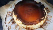 Tam kıvamında San sebastian cheesecake