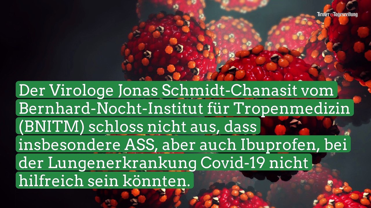 Coronavirus: Ohne ärztlichen Rat kein Ibuprofen