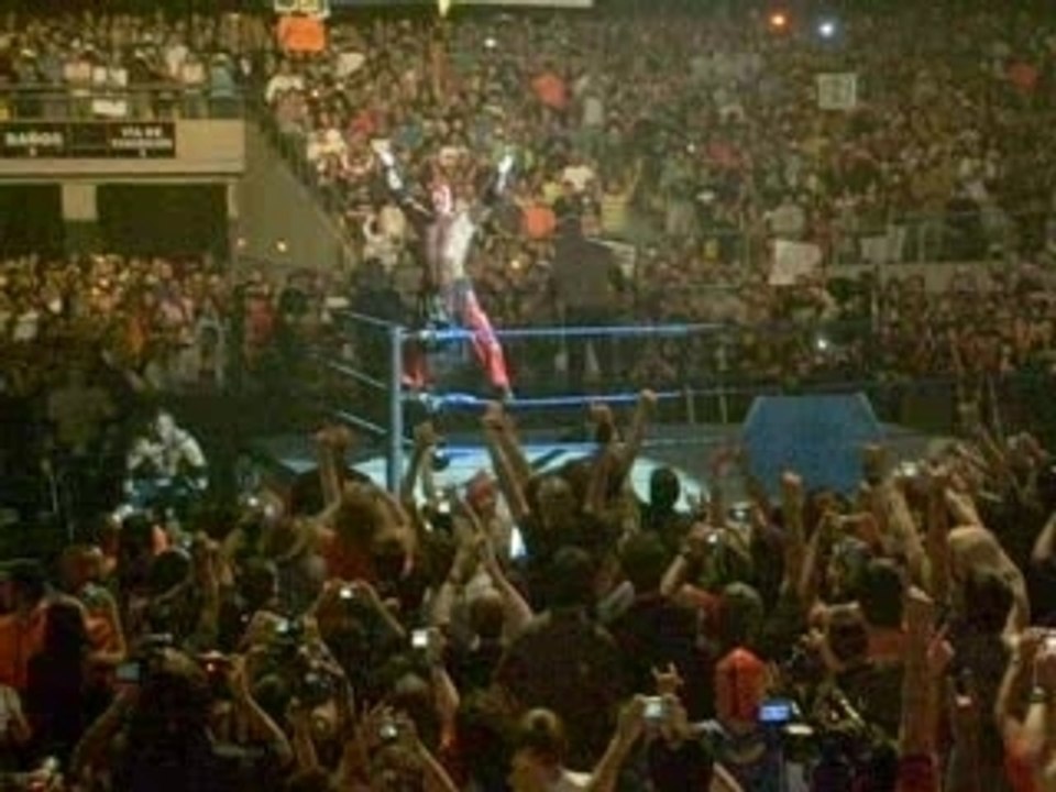 Smackdown/ecw en Chile Feb 13 Parte 12 The Road To WM Tour