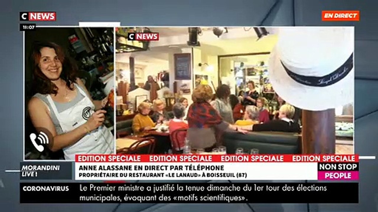 VIRUS - Anne Alassane, grande gagnante de "Masterchef" sur TF1, explique pourquoi elle a refusé de fermer son restaurant - VIDEO