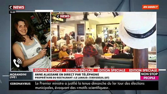 VIRUS - Anne Alassane, grande gagnante de Masterchef sur TF1, explique pourquoi elle a refusé de fermer son restaurant - VIDEO
