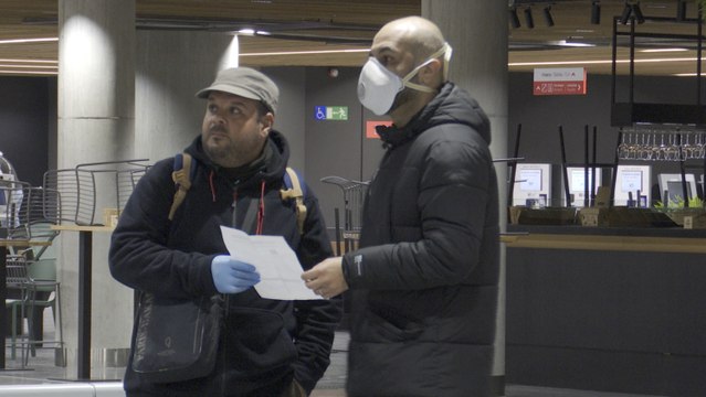 Viajera: Mis compañeras no pueden ir en coche por el coronavirus, son tres