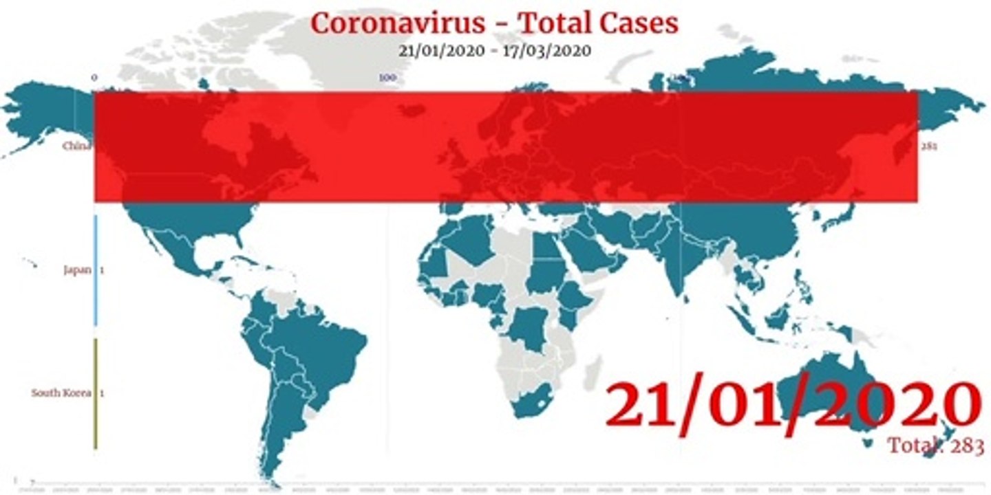 Coronavirus disease COVID-19 outbreak  Total cases