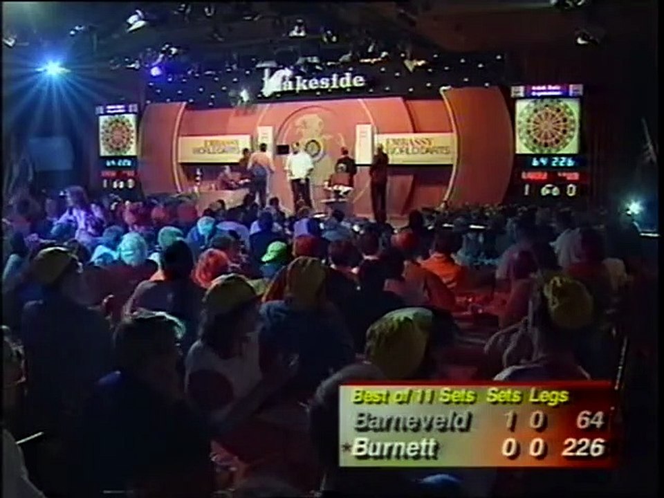 BDO World Darts Championship Final 1998 - Raymond van Barneveld vs Richie Burnett  1of3