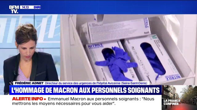 Nos praticiens libéraux ont du mal à se trouver des masques Directeur des urgences à l'hôpital Avicenne