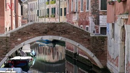 Venice’s Canal Water Looks Clearer Without All of the Boat Traffic