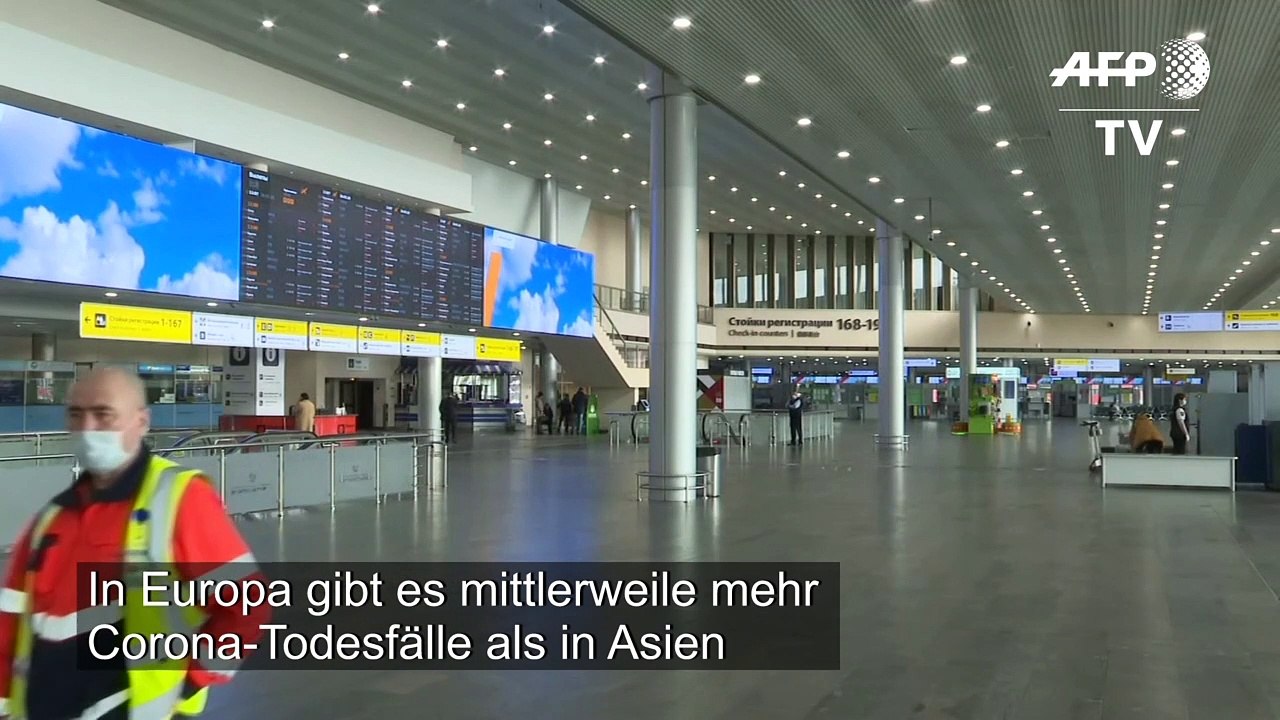 Mehr Corona-Tote in Europa als in Asien