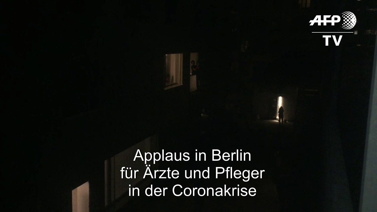 Applaus für Ärzte und Pfleger: Auch Berliner machen mit