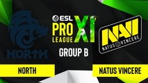 CSGO - Natus Vincere vs. North [Dust2] Map 2 - ESL Pro League Season 11 - Group B