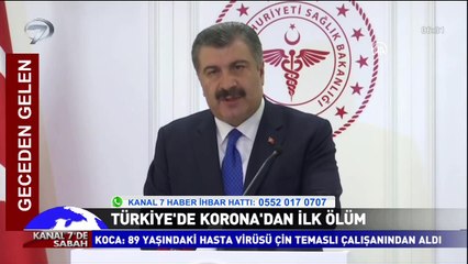 Kanal 7'de Sabah - 18 Mart 2020