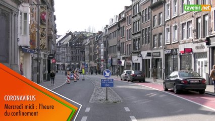 L'Avenir - Coronavirus - Namur mercredi 18 mars à midi