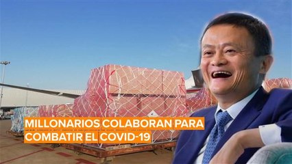 Los millonarios colaboran en la lucha contra el Covid-19