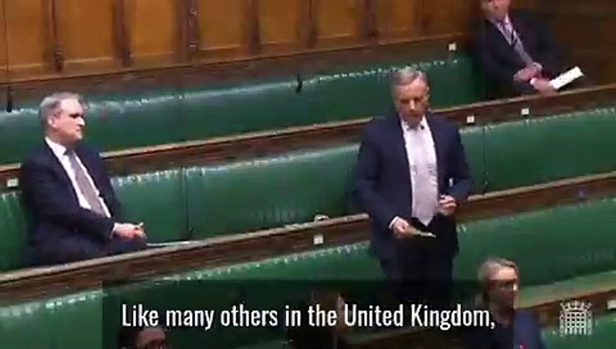 MP for Aylesbury Rob Butler at PMQs