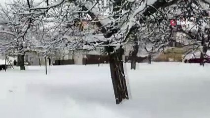 Malatya'da Mart ayında yoğun kar yağışı