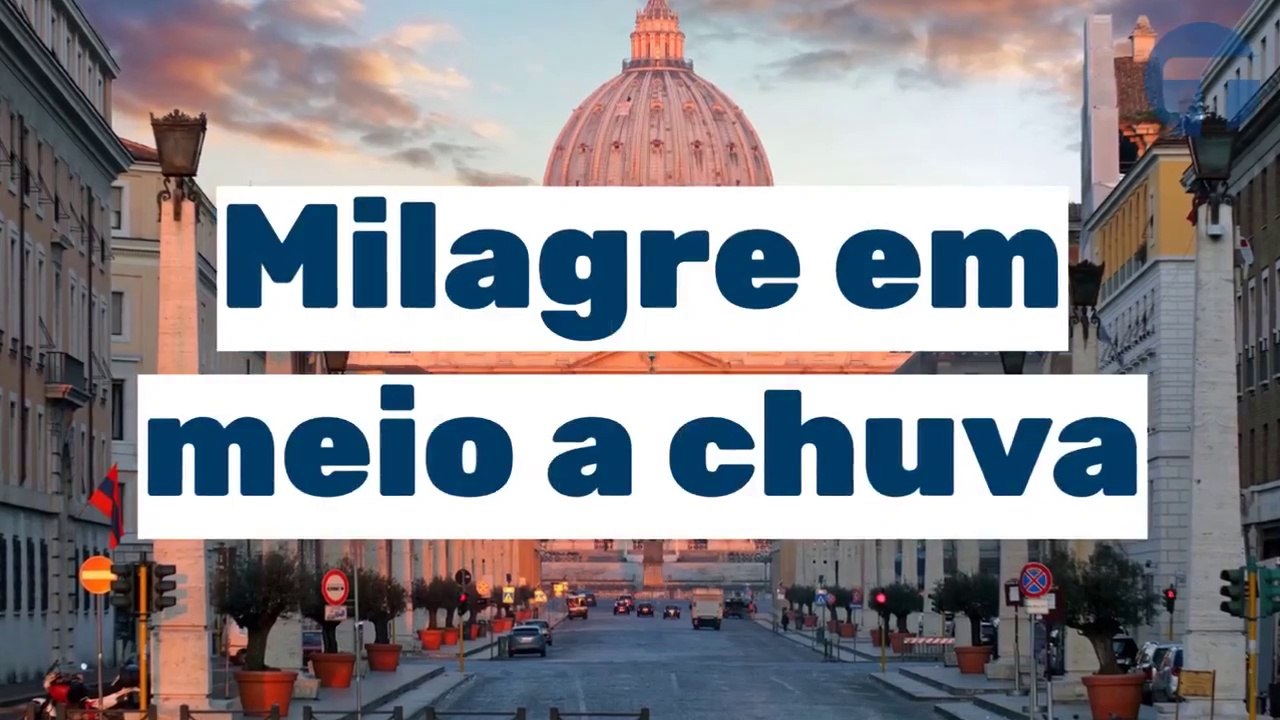Milagre em meio a chuva