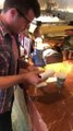 Guy Jokingly Pretends to Pay for His Coffee With Toilet Paper