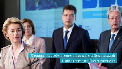 "L'Europe a sous-estimé l'impact du coronavirus" selon Ursula von der Leyen