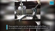 En plena pandemia crecen los reclamos por falta de agua en La Plata