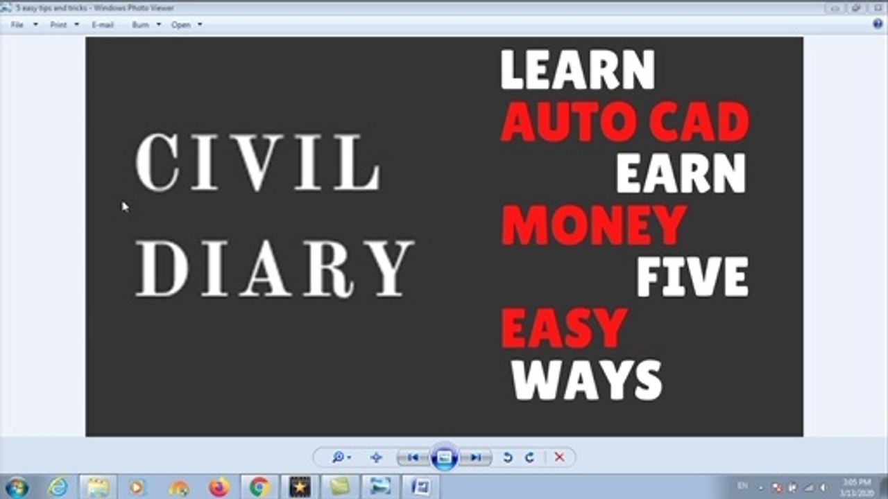 5 Ways to Make Money With AutoCAD (Business of Auto CAD | Auto CAD Drafter Training, Jobs, Salary, Certifications & CAD Skills