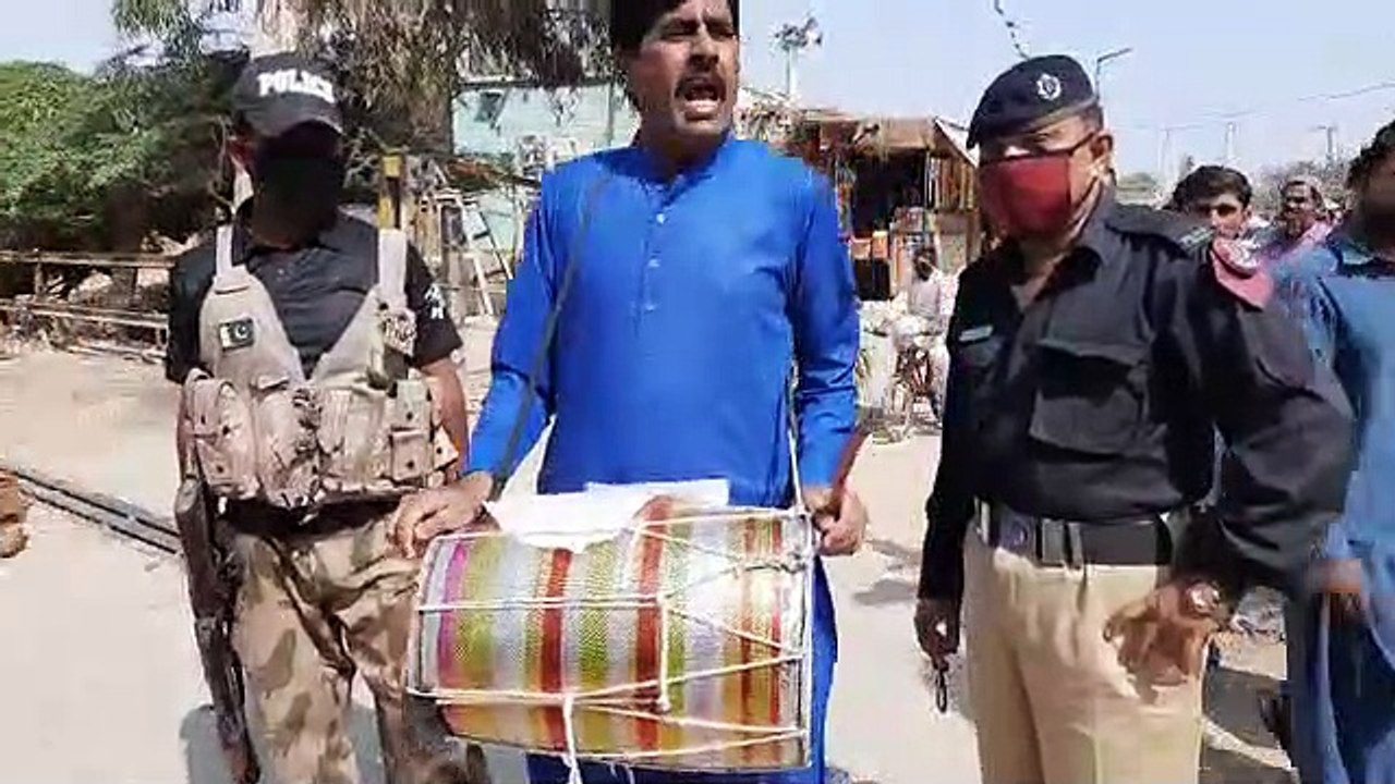 Corona Virus Announcement Through Dhool