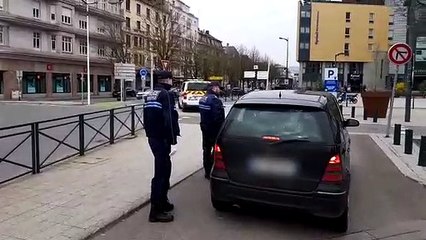 Confinement et contrôles de la police municipale à Thionville : " Restez chez vous"