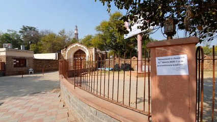 COVID-19: Haunted Qutub, Lotus Temple with near-zero footfalls