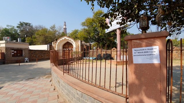 COVID-19: Haunted Qutub, Lotus Temple with near-zero footfalls