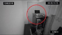 -REAL- GHOST Sighting in Server Room (CCTV FOOTAGE)