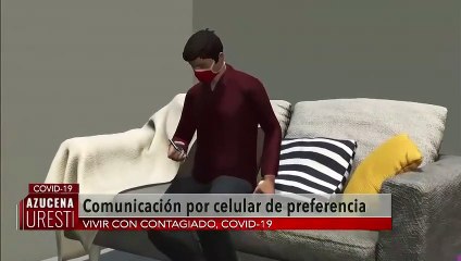 ¿Cómo vivir con una persona contagiada de Covid-19?