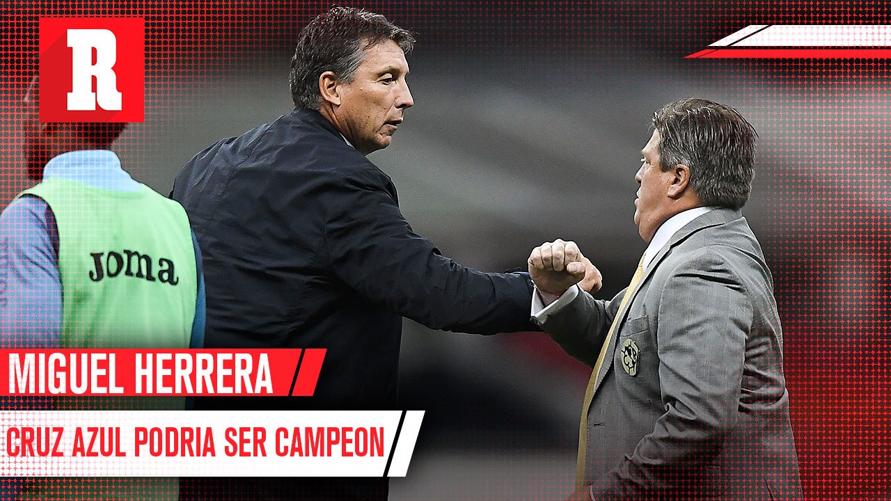 Miguel Herrera: "No sería mala idea darle el título a Cruz Azul"