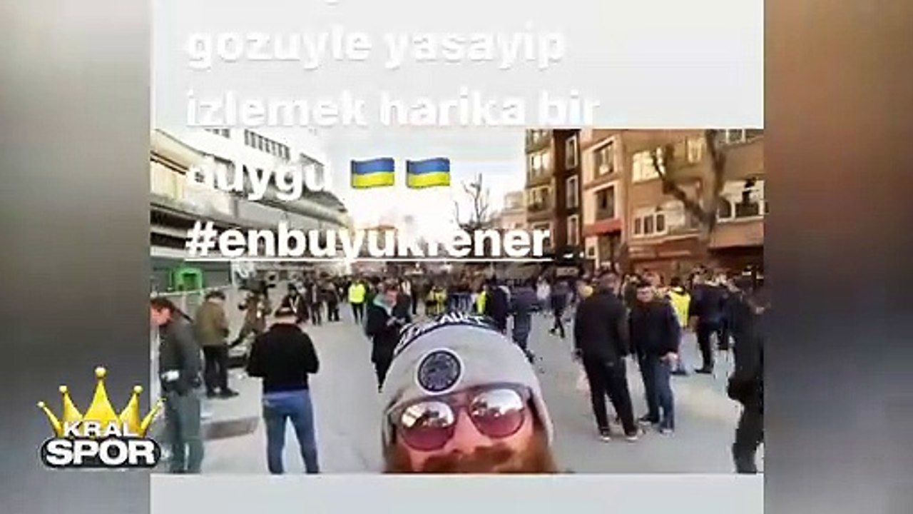 Lugano kılık değiştirdi, maçı taraftarlarla izledi