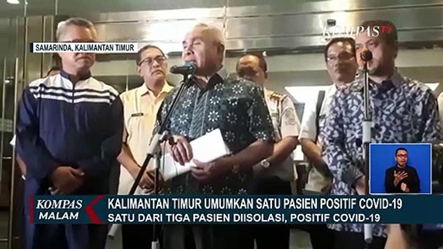 Gubernur Kaltim Umumkan 1 Pasien Positif Corona, 36 Dalam Pengawasan dan 208 Orang Dalam Pemantauan