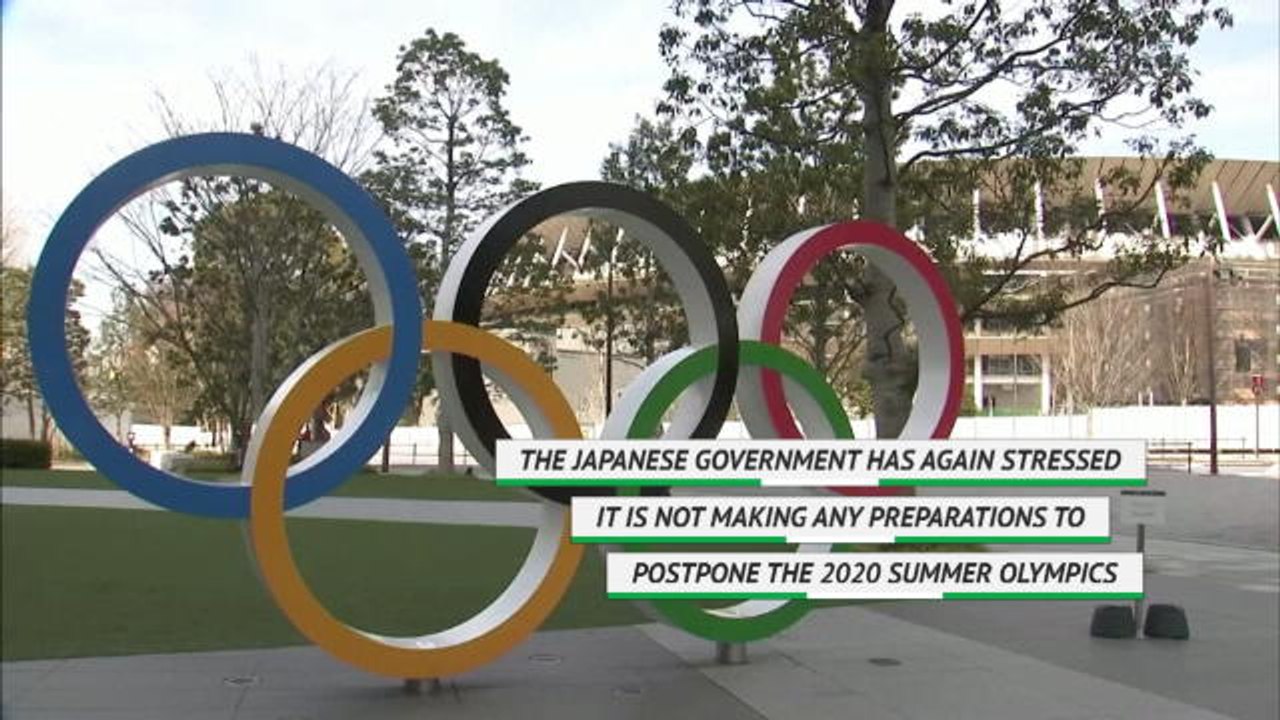 Japanese government again insists Tokyo Games on schedule