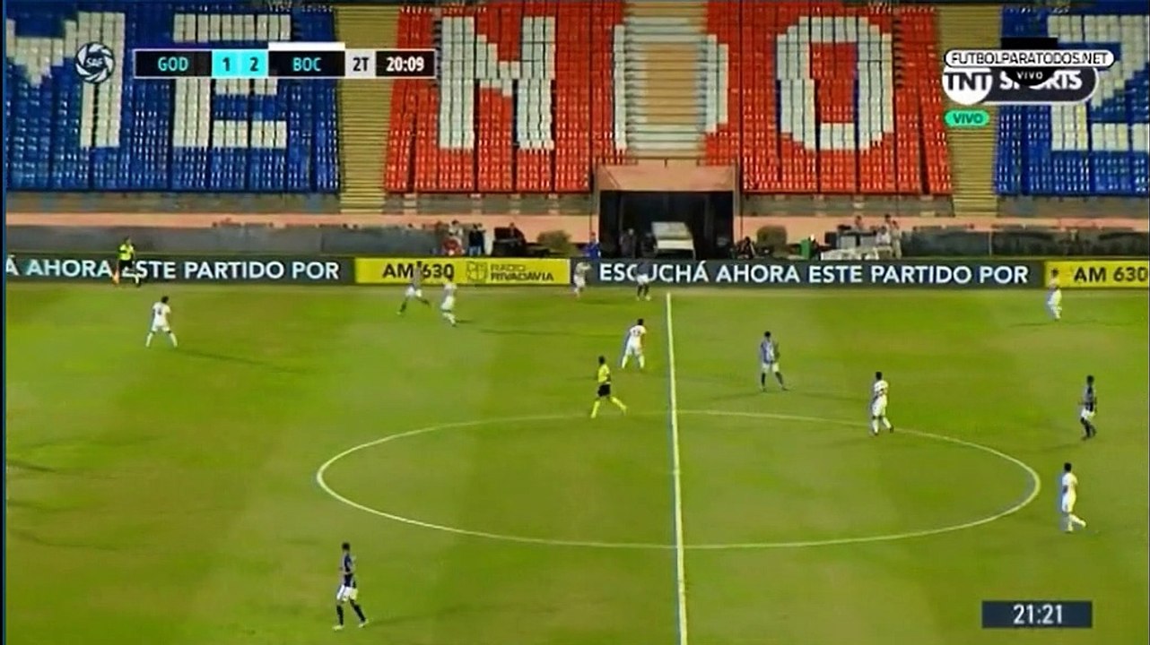 La Copa Superliga Argentina: Godoy Club 1 - 4 Boca Juniors (2do Tiempo)